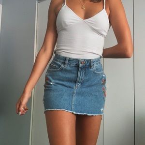 Jean skirt